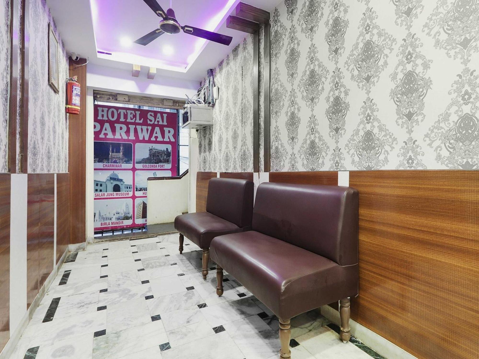 OYO 73783 Hotel Sai Pariwar Hyderabad Bagian luar foto